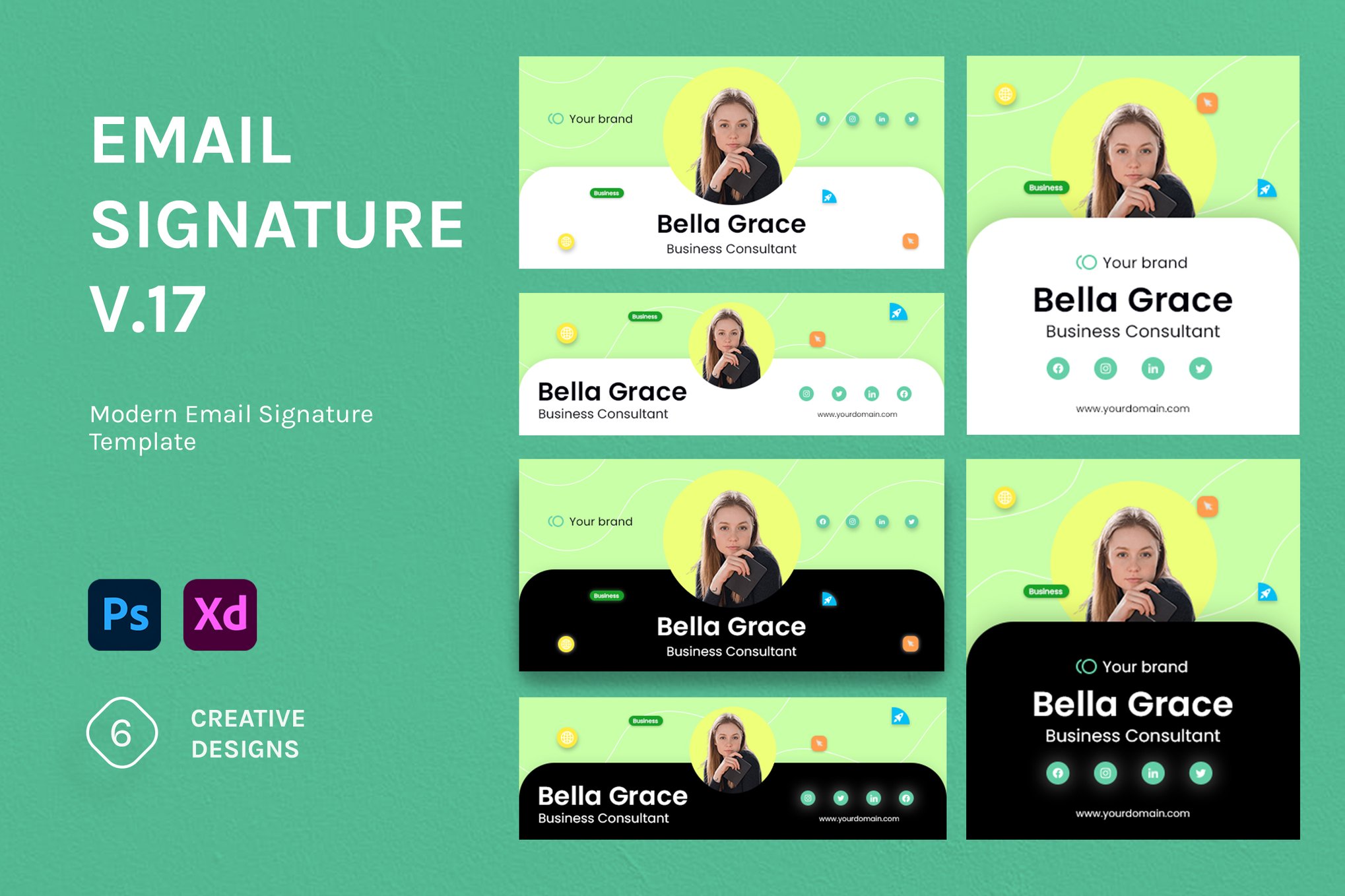 Email Signature Template for Consultants