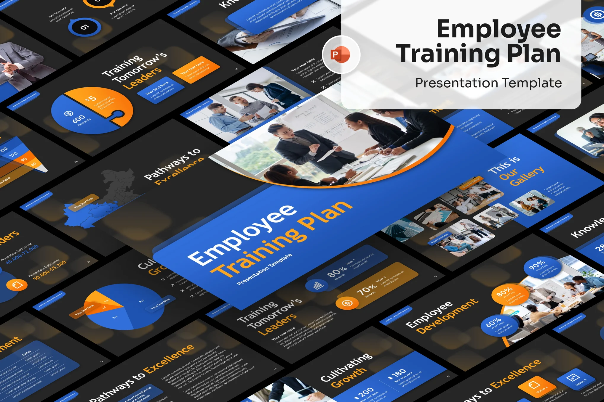 Employee Training Plan PowerPoint Template