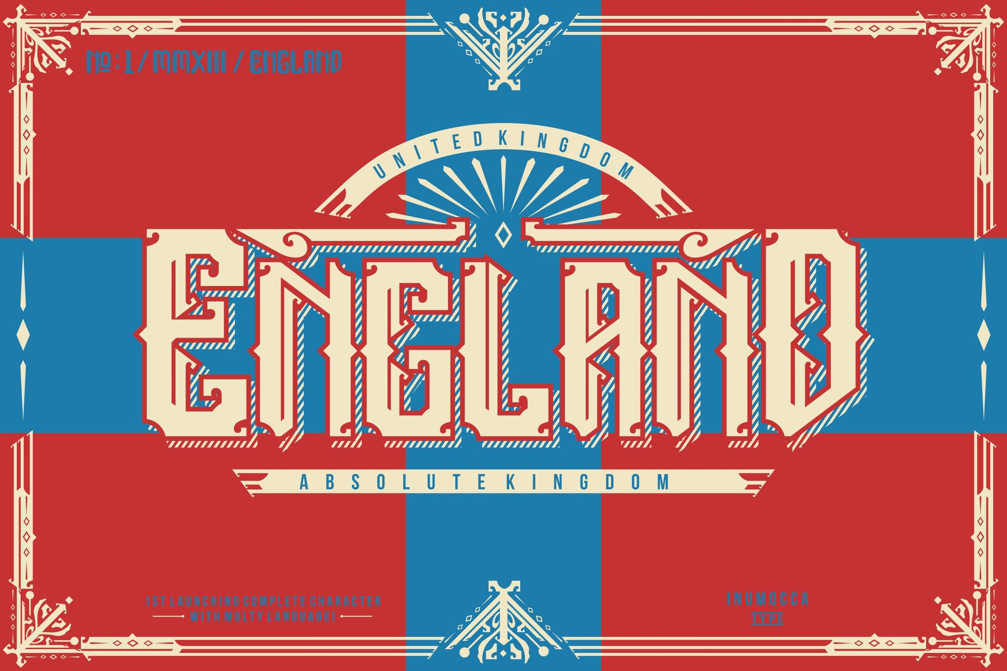 England - Medieval Themed Font