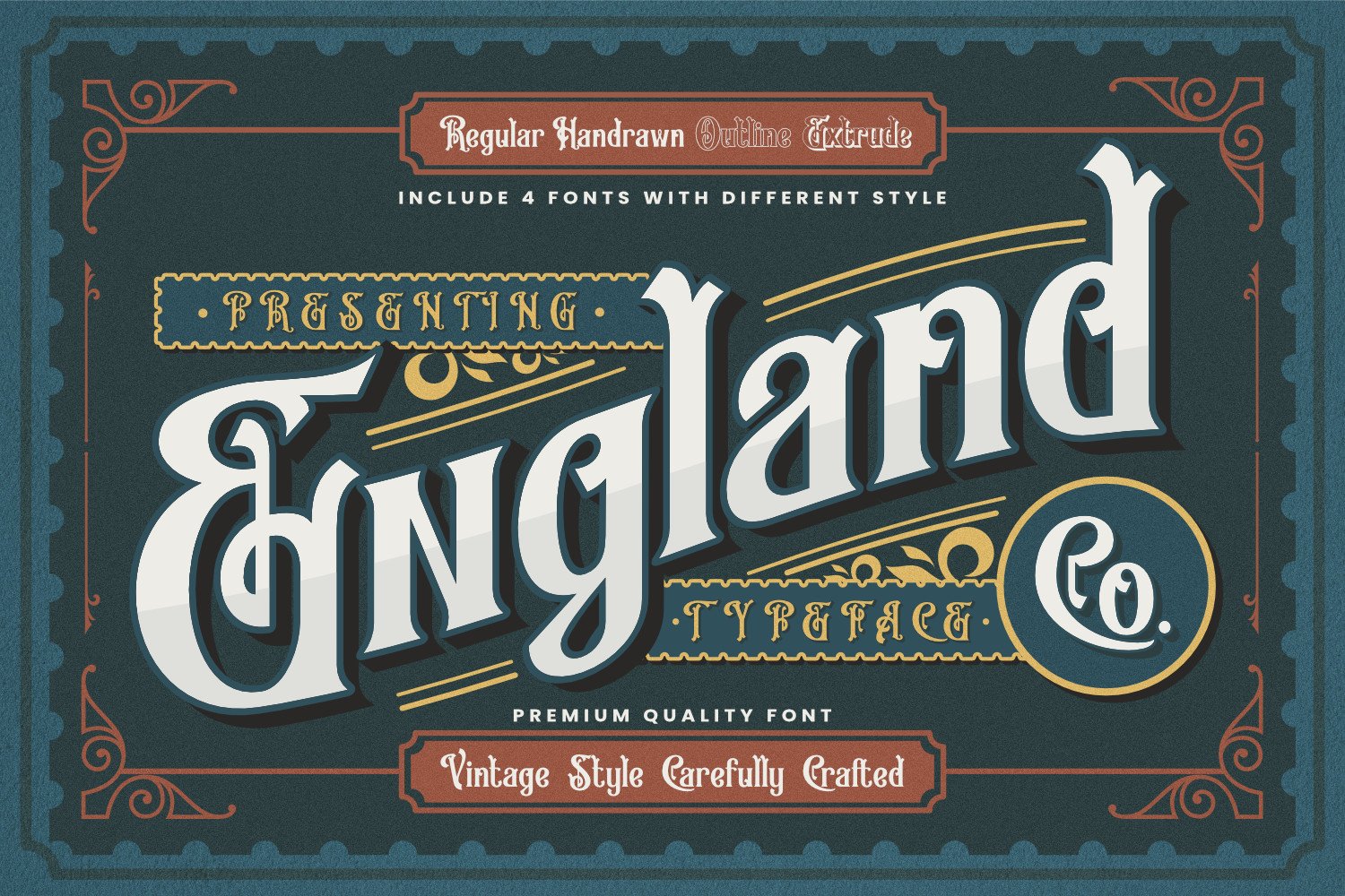 England Co - Classic British Font