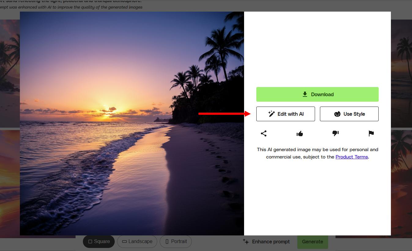 envato imagegen edit with ai