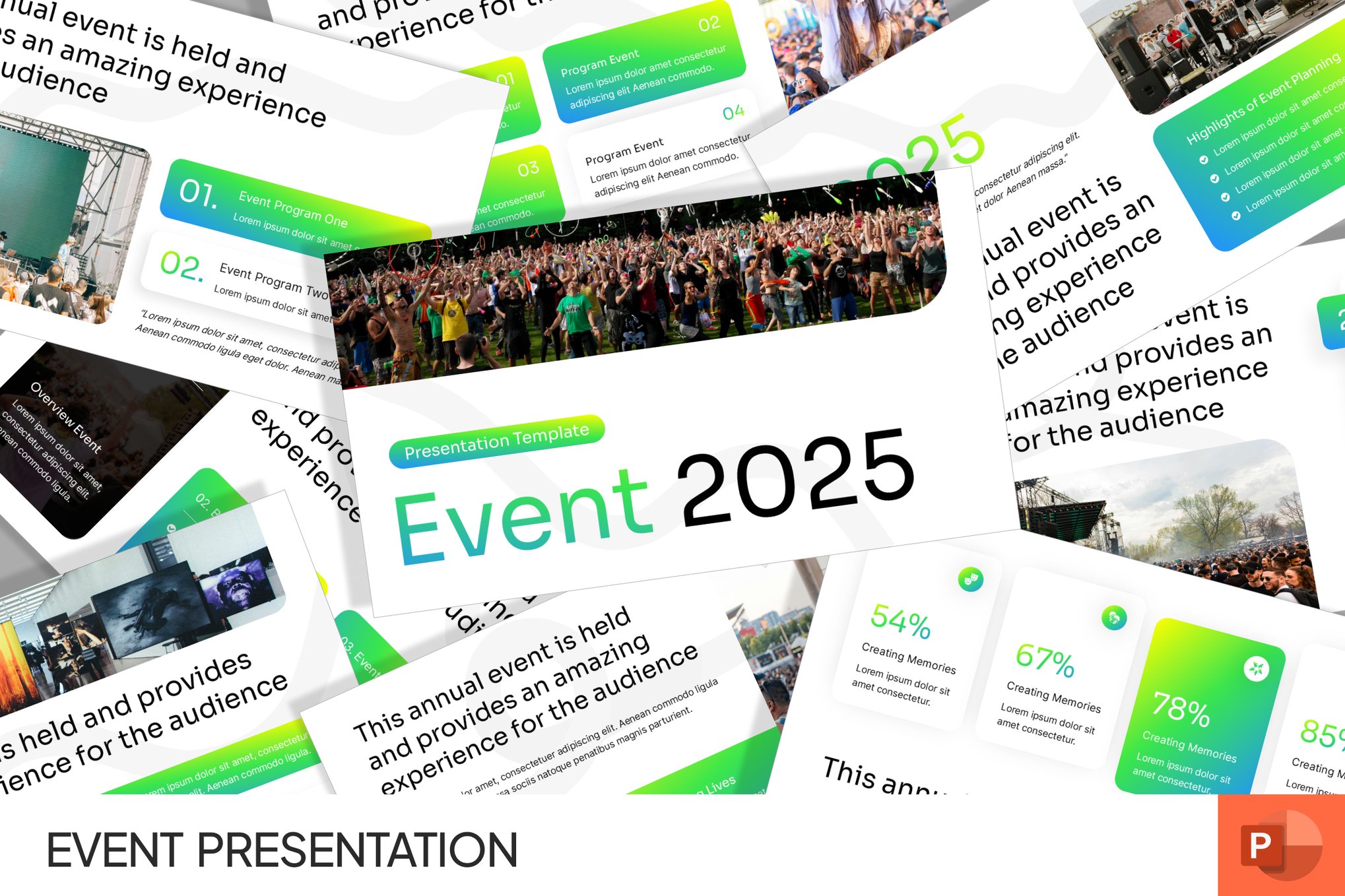 Event Agenda PowerPoint Template