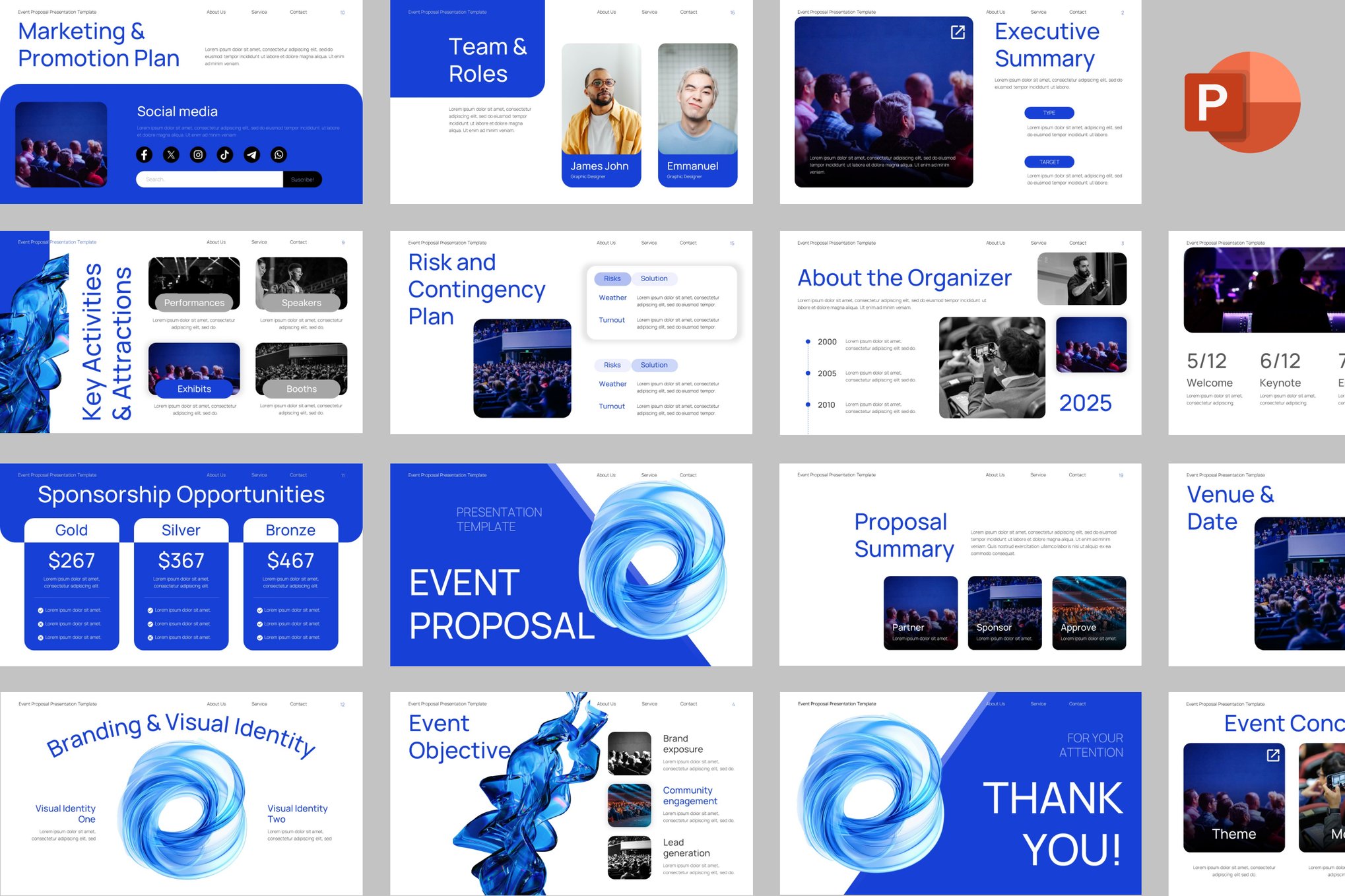 Event Proposal PowerPoint Template