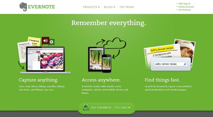 evernote desktop theme