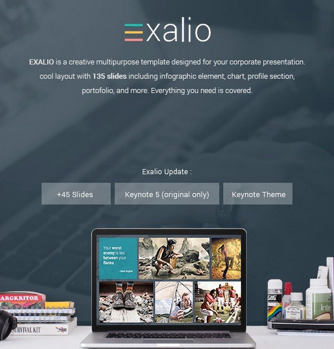 exalio-1 50+ Best Keynote Templates of 2021 design tips 