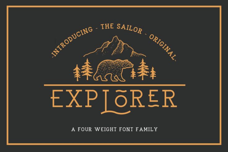 25+ Best Outdoor & Adventure Fonts