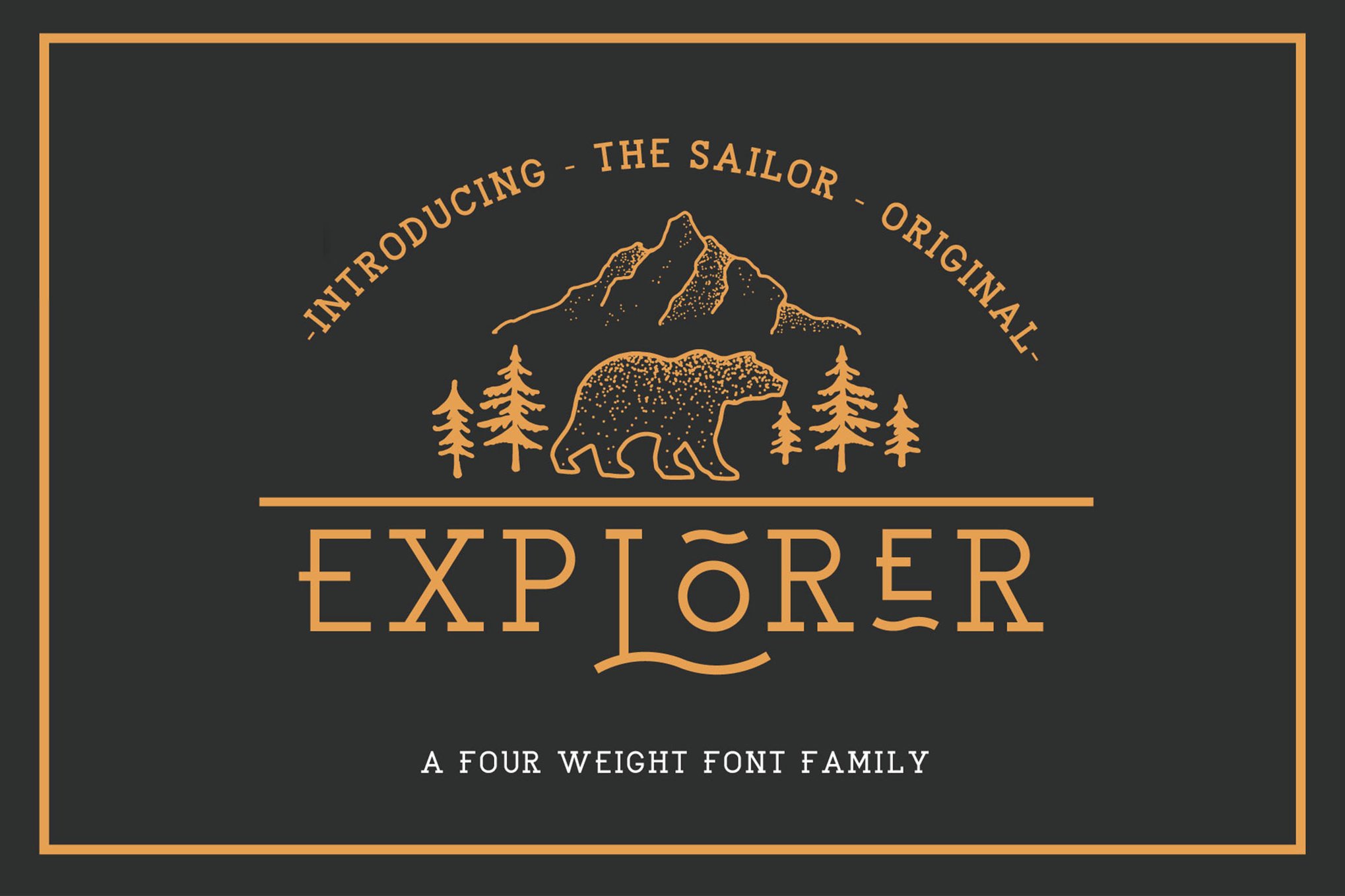 EXPLORER - Adventure Font Family