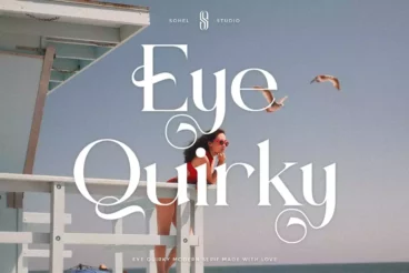 Eye Quirky Elegant Font