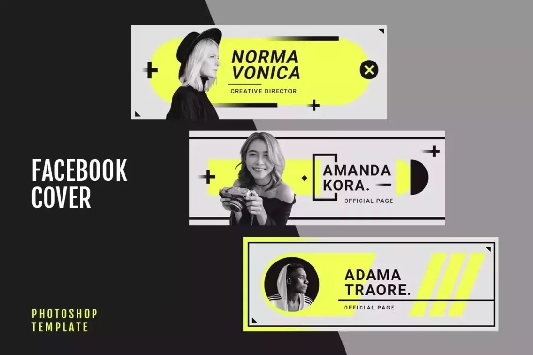 Modern Facebook Cover Mockup | Design Shack