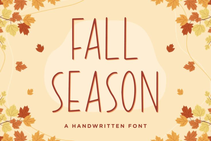 View Information about Fall Season Font