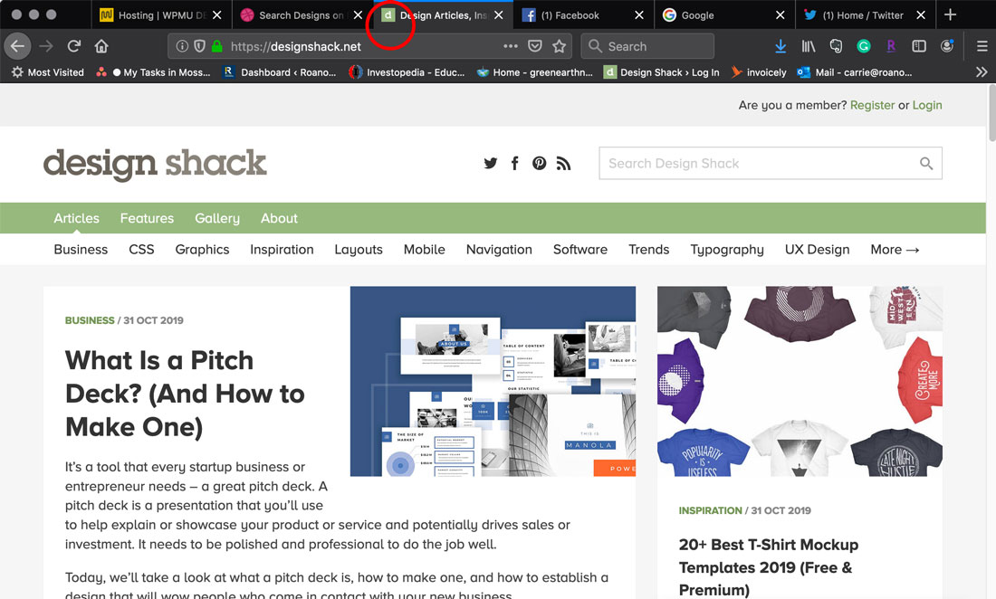 Favicon Examples Best Practices And Techniques Design Shack