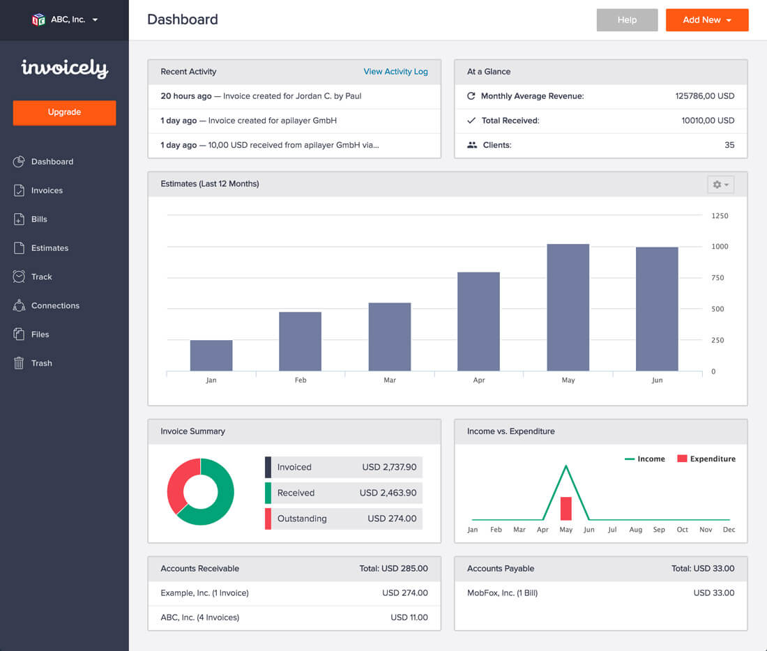 mediacom bill pay dashboard