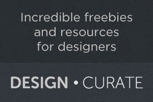 Announcing Design Curate: Freebies and Resources for Designers