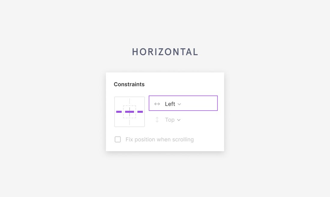 figma Constraints