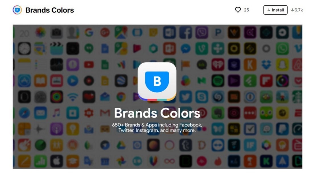 figma plugin - brand colors