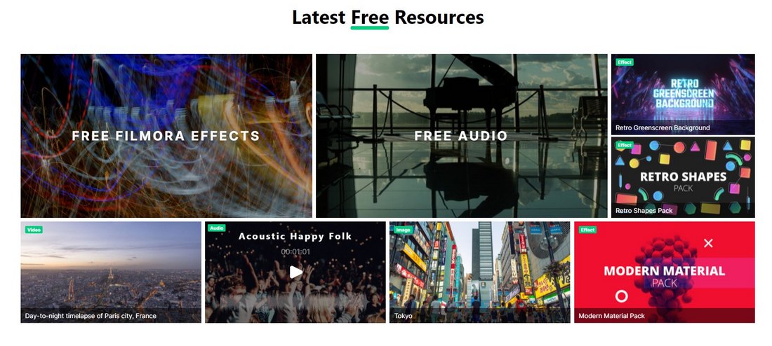 filmstock free resources