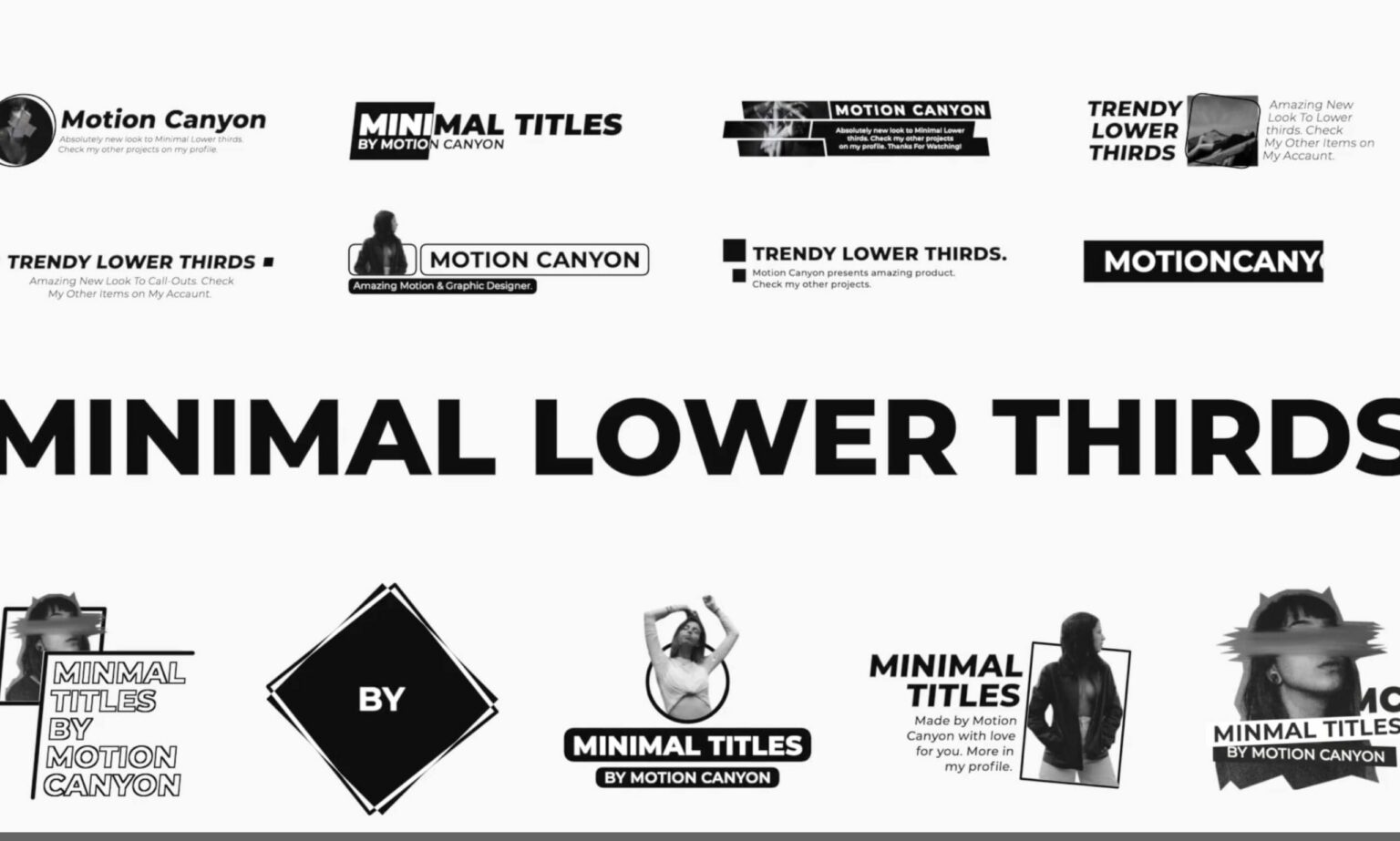 20 Template Judul Pertiga Bawah Untuk Final Cut Pro Desainae
