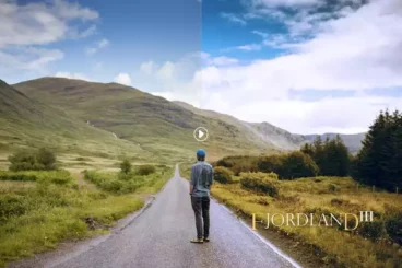 First alternate image for Fjordland Landscape Photoshop Actions