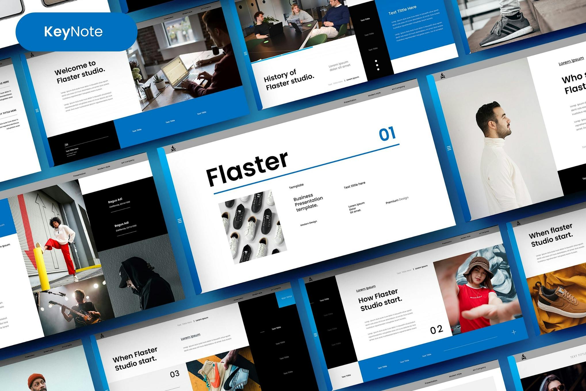 Flaster - Business Keynote Template