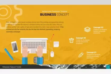 Second alternate image for Flat PowerPoint Template