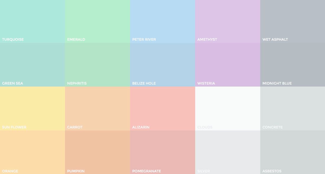 The Evolution of Flat Design: Muted Colors  Design Shack