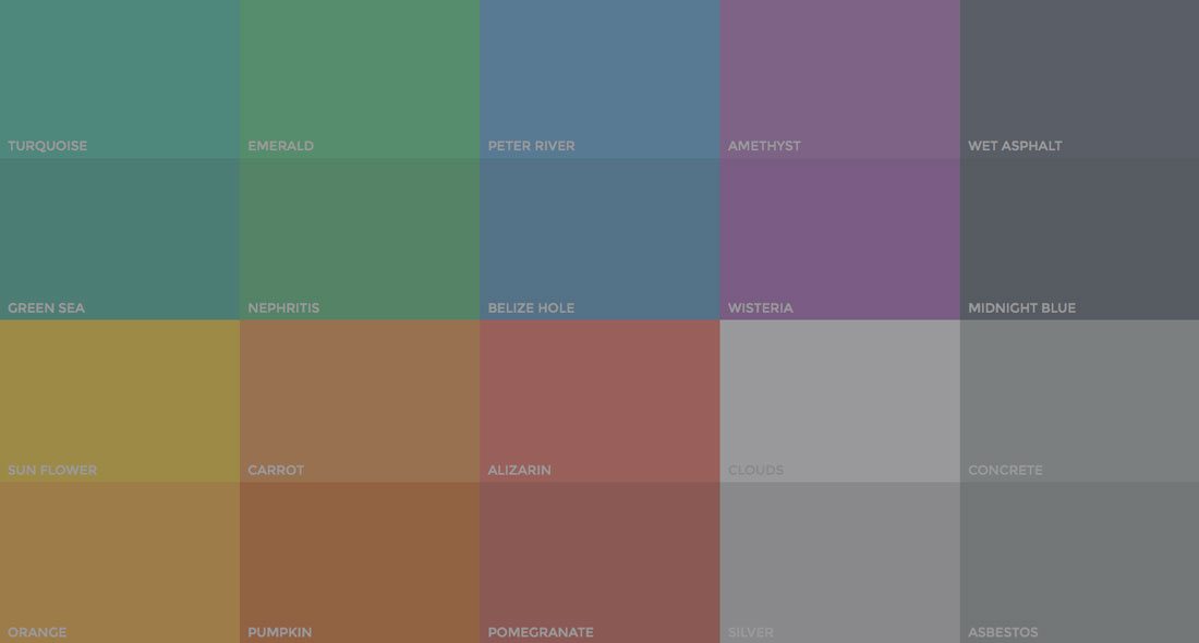 The Evolution of Flat Design: Muted Colors  Design Shack