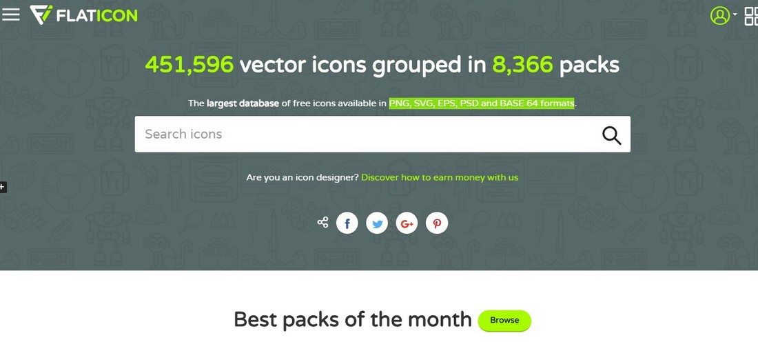 flaticon 10 Awesome Places to Download Free Vector Art design tips 