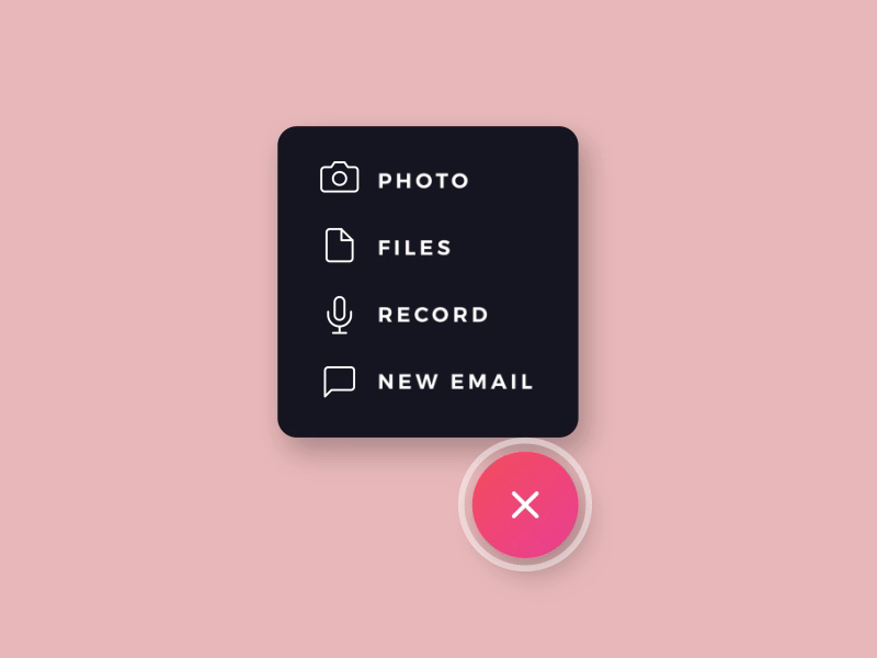 floating action button