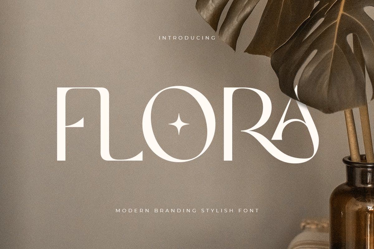 Flora - Modern Branding Aesthetic Font