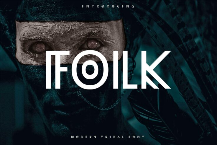 View Information about Folk Modern Tribal Font