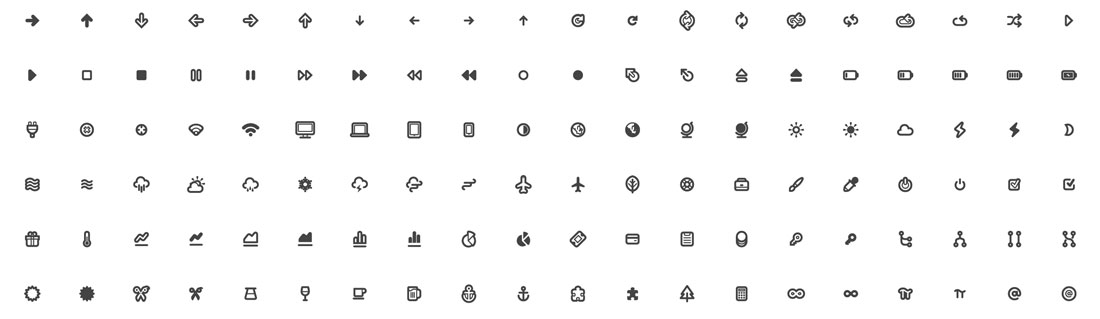 icon font