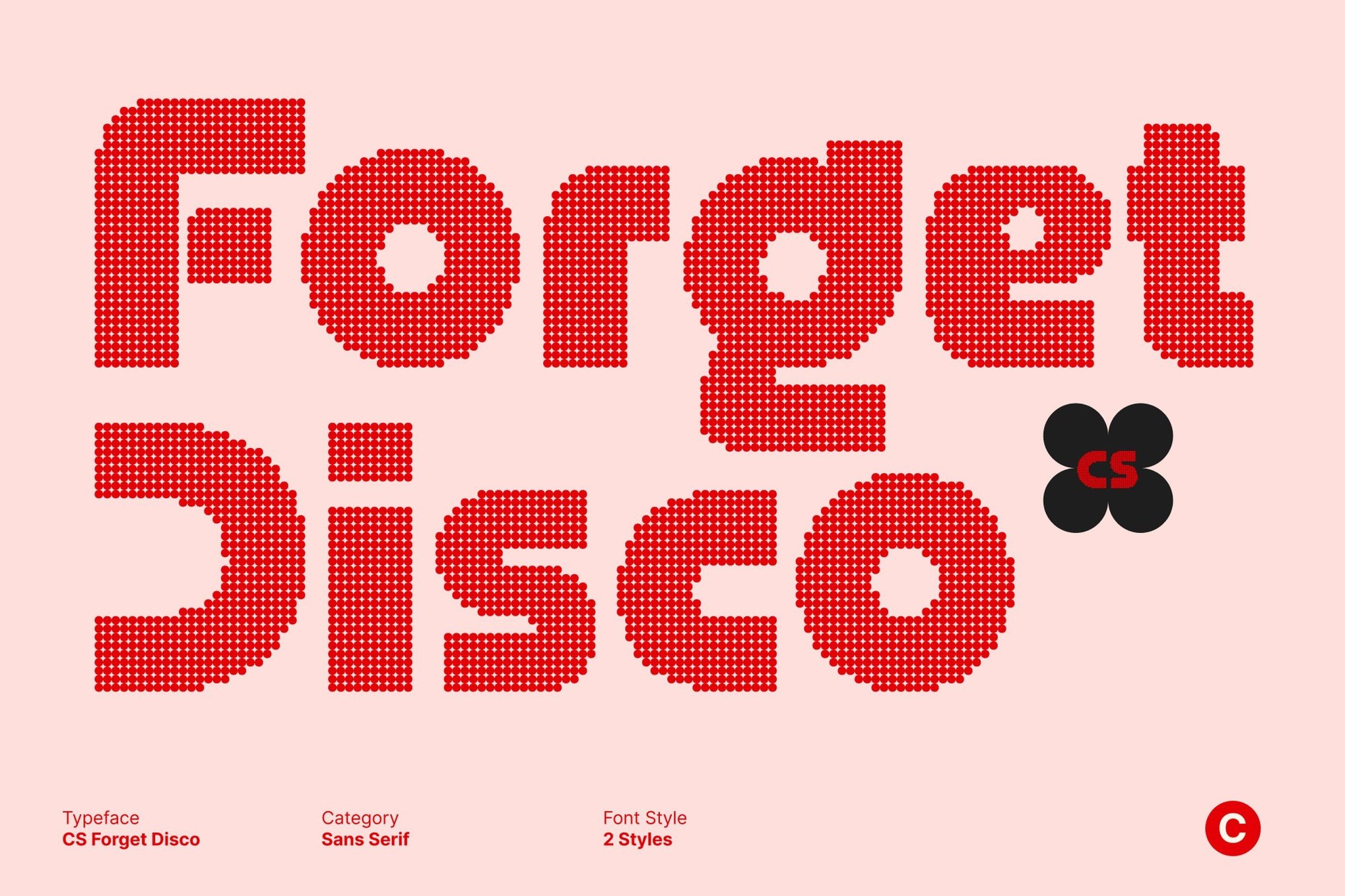 Forget Disco - Creative Display Font