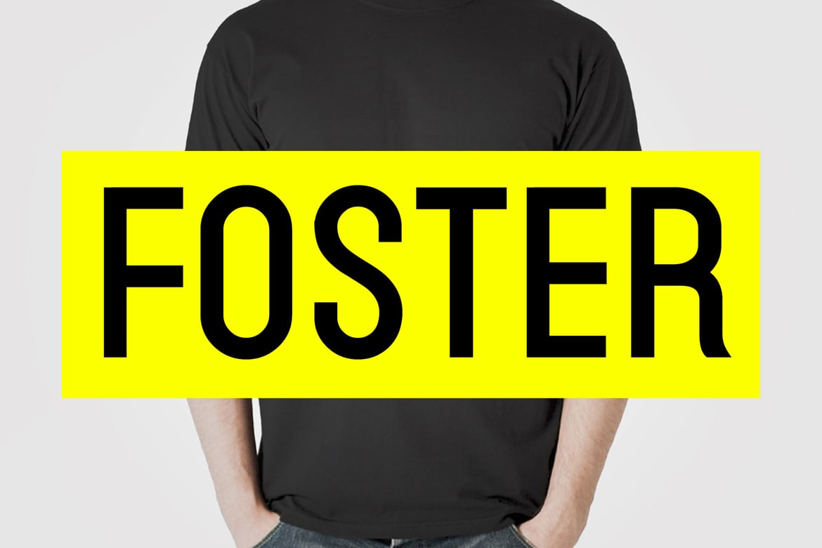 FOSTER - Bold Marketing Font