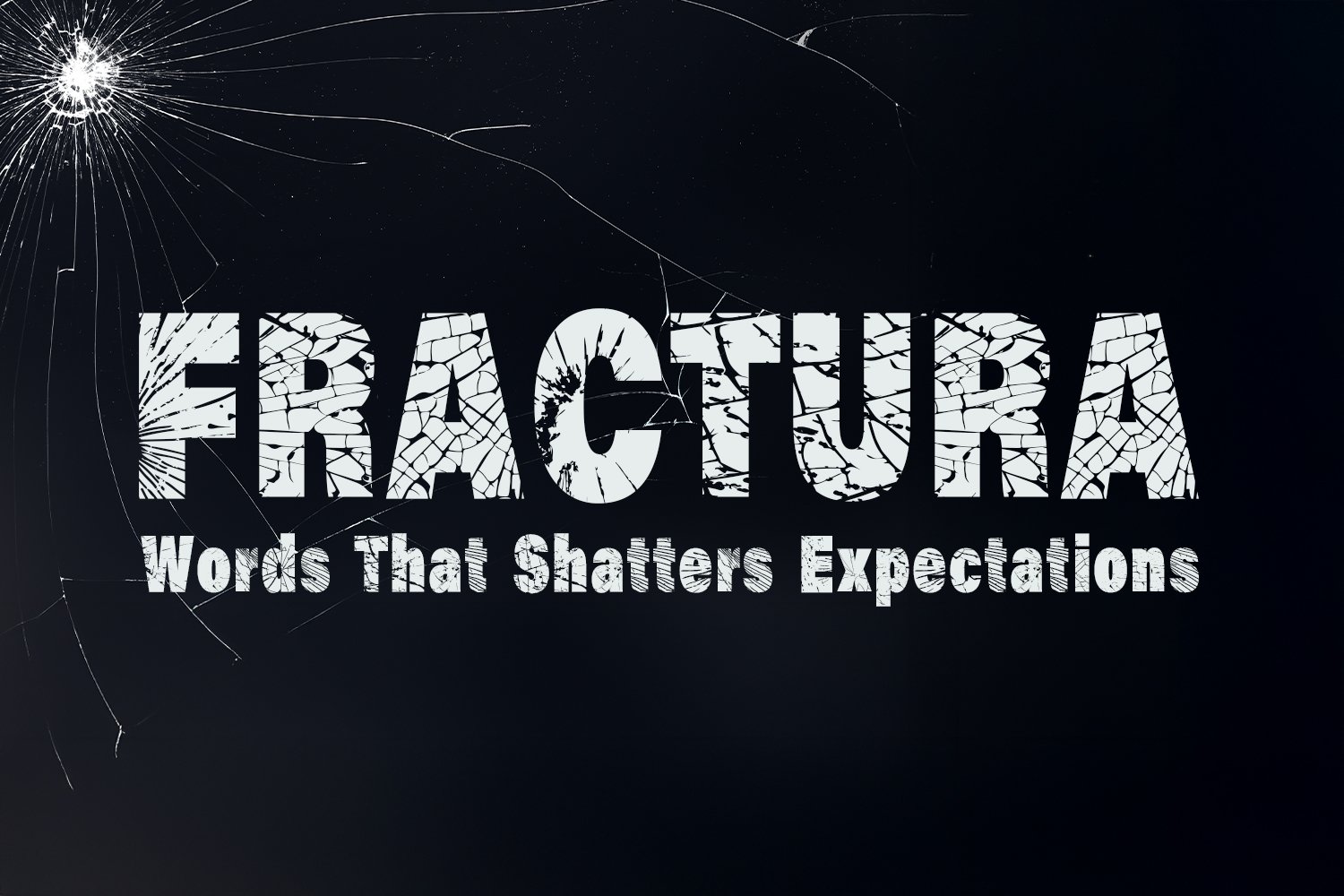 Fractura - Broken Shattered Font