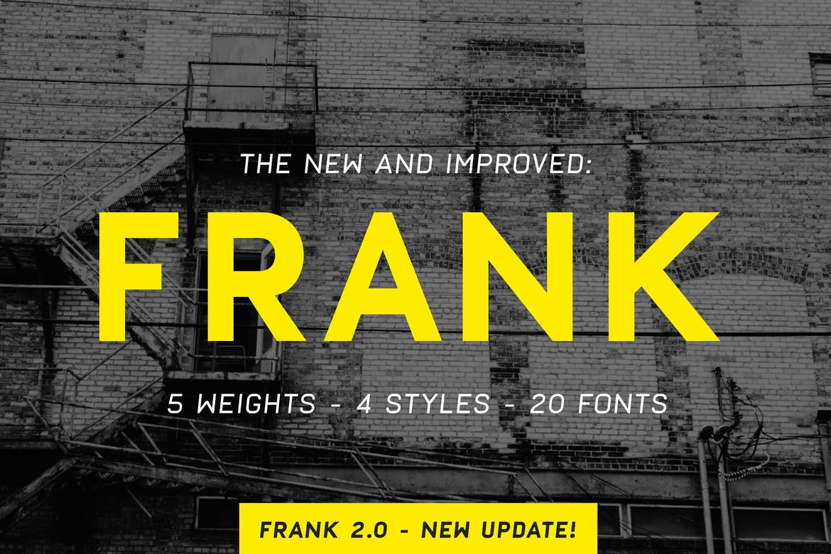 frank-bold-font 30+ Best YouTube Fonts (For Thumbnails + Videos) 2020 design tips 