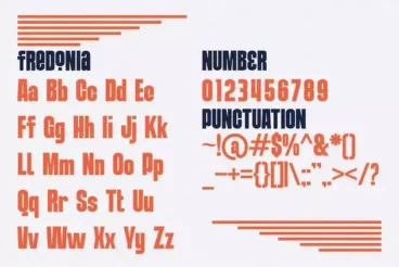 Second alternate image for Fredonia Modern Condensed Font