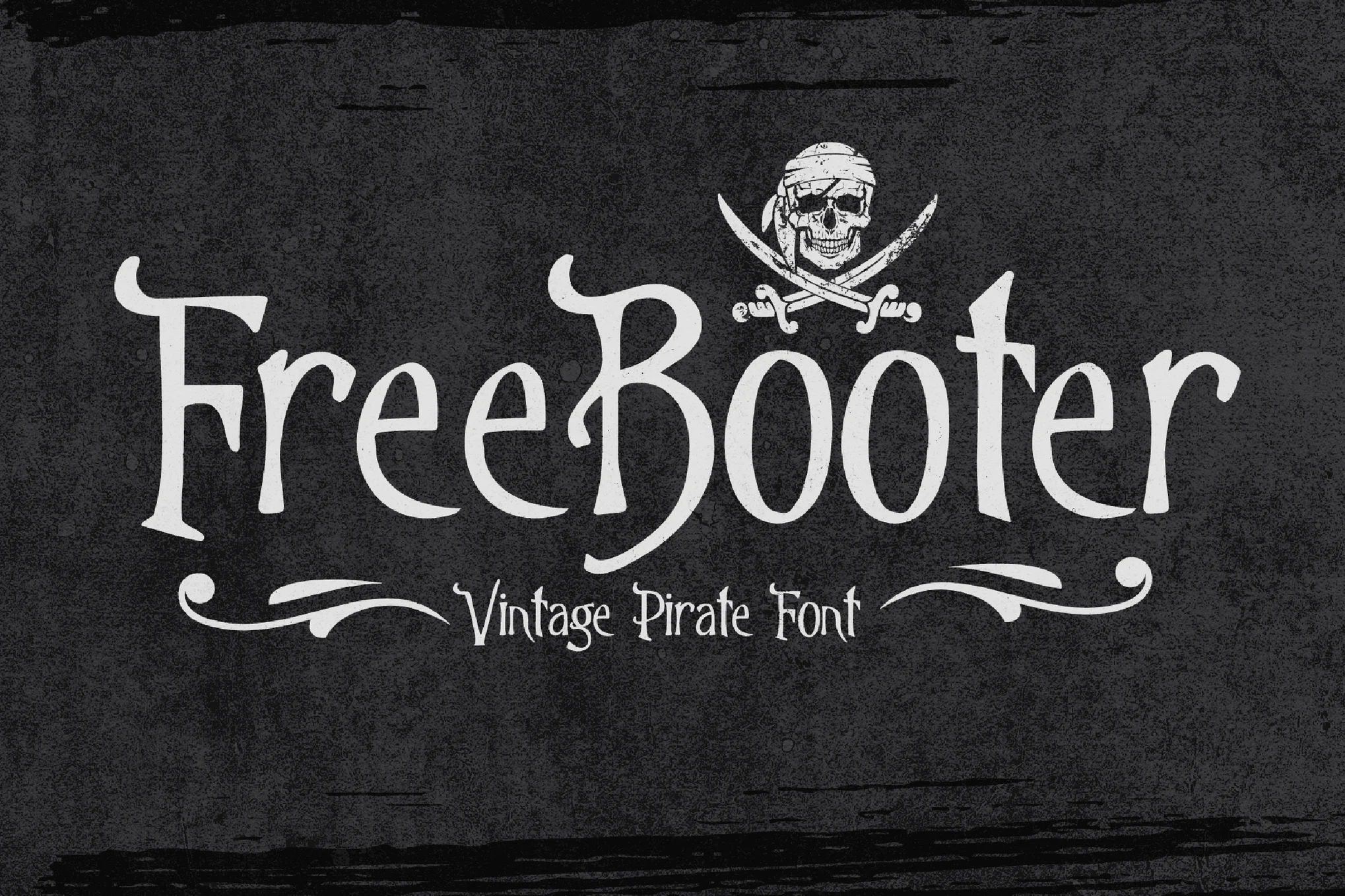 Freebooter - Vintage Pirate Font