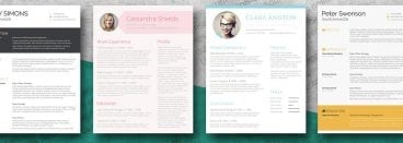 Freesumes: Free Resumes, Beautifully Designed | Design Shack