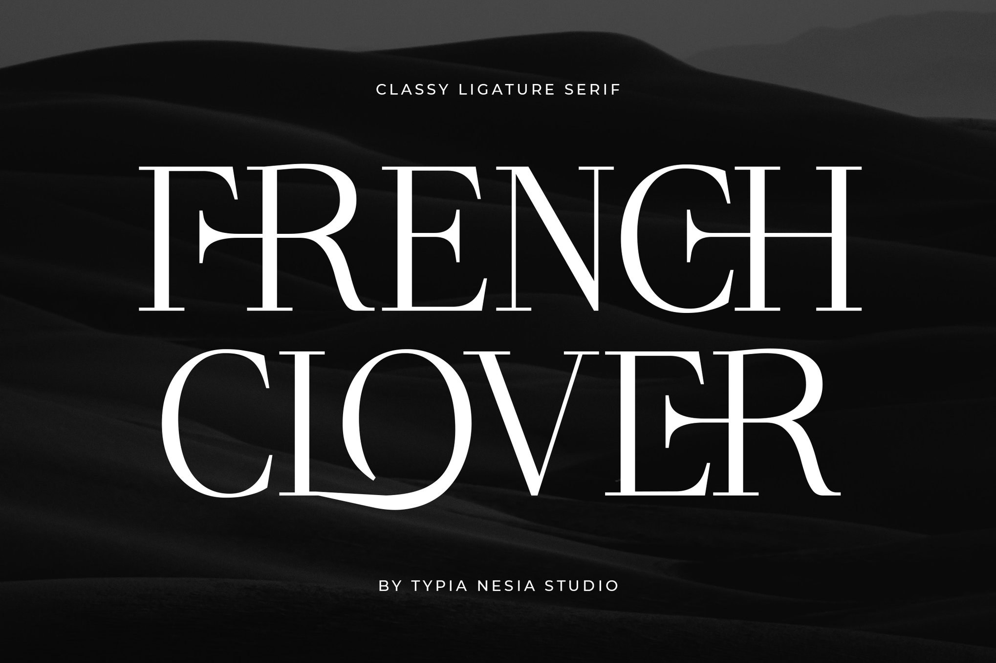 French Clover - Elegant Ligature Font