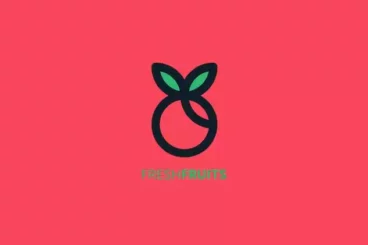 First alternate image for Fresh Fruits Logo Template