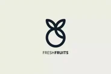 Second alternate image for Fresh Fruits Logo Template