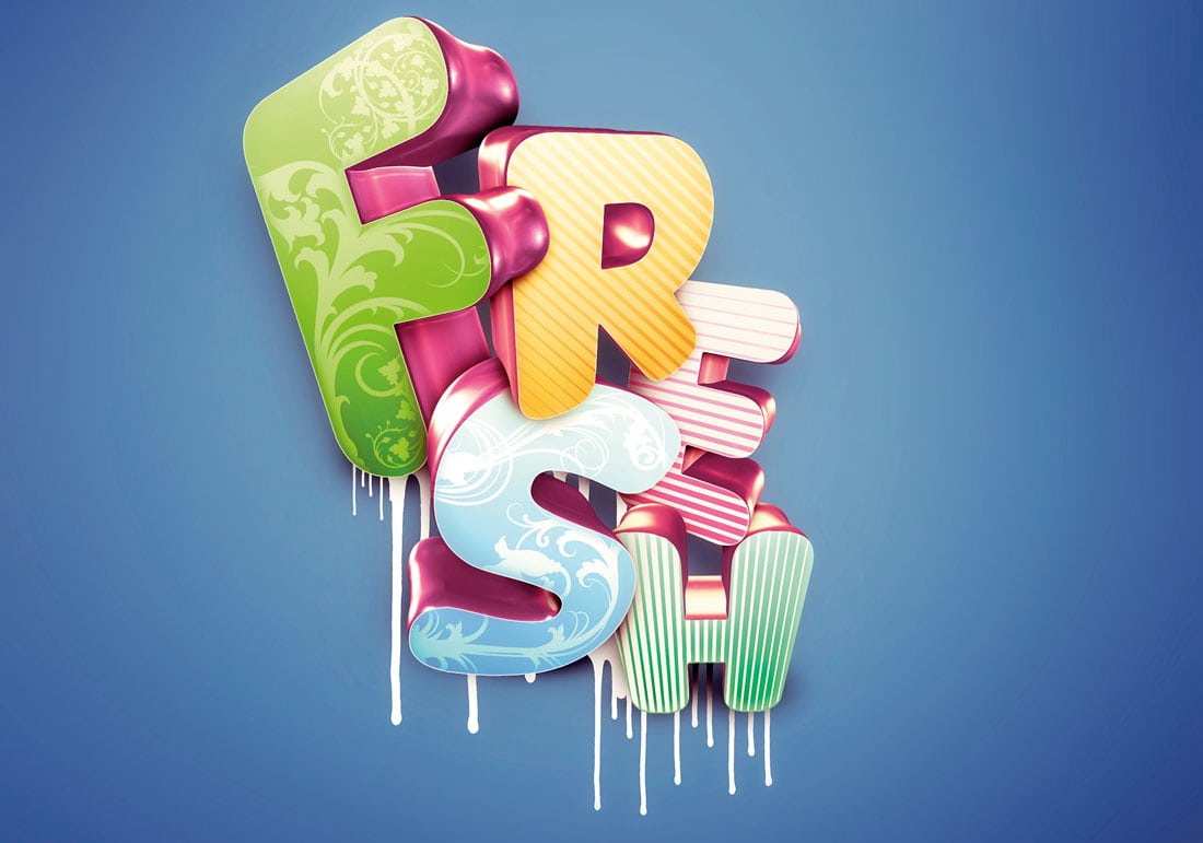 3d-typography-in-photoshop-skillshare-youtube