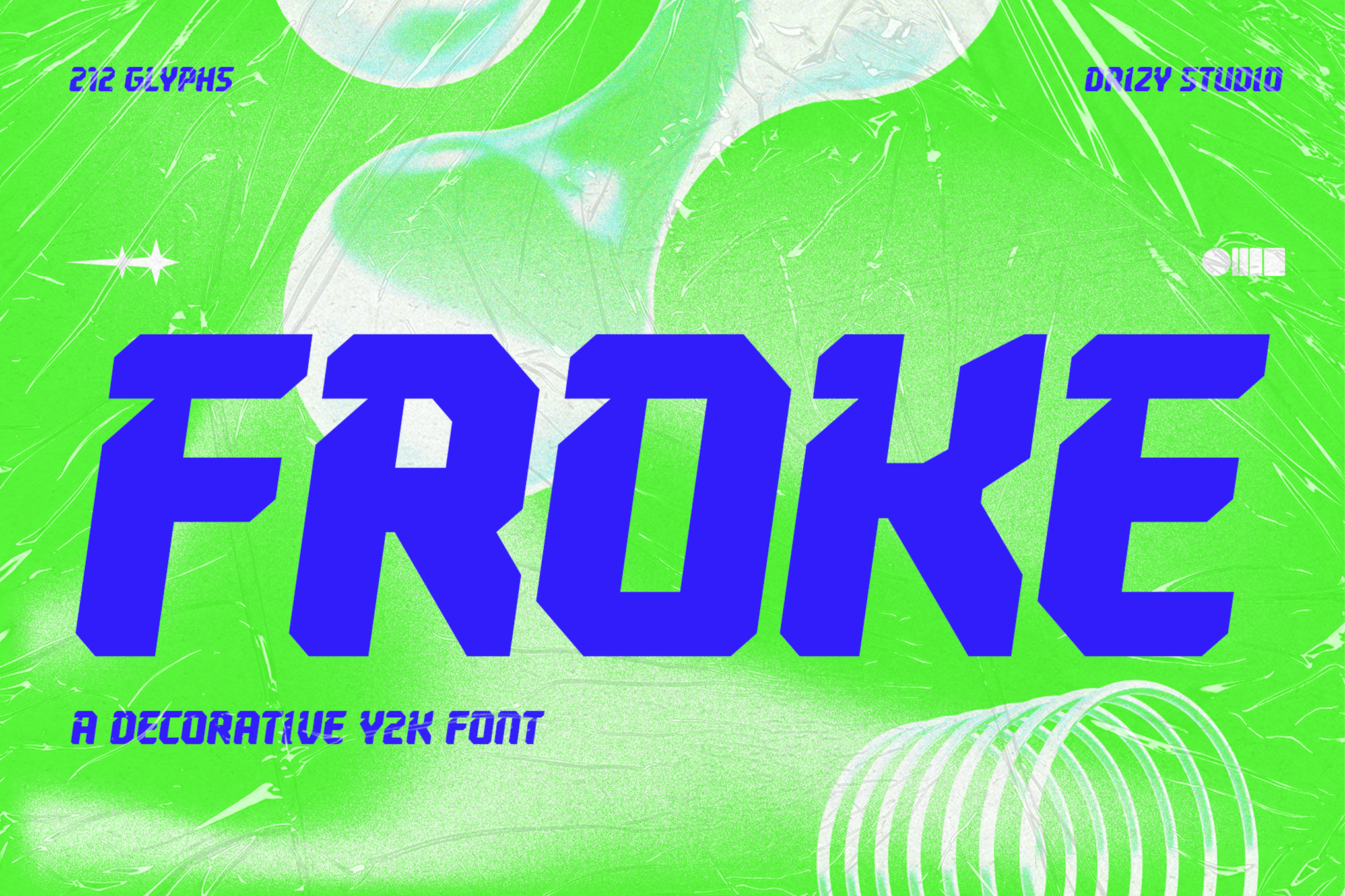Froke - Japan Y2K Style Font