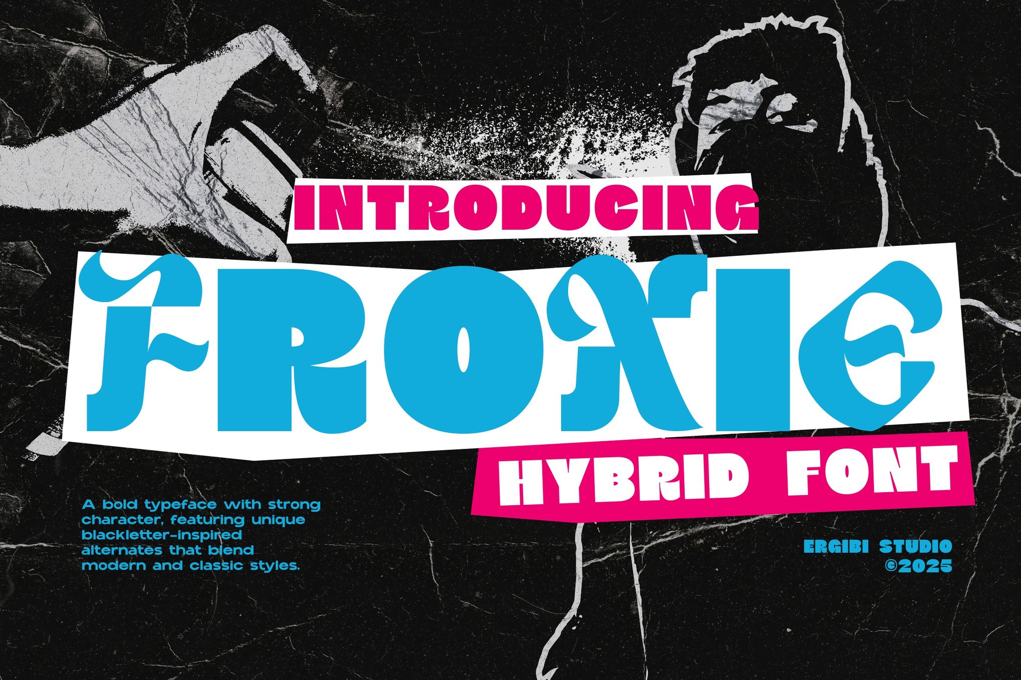 Froxie - Unique Hybrid Font