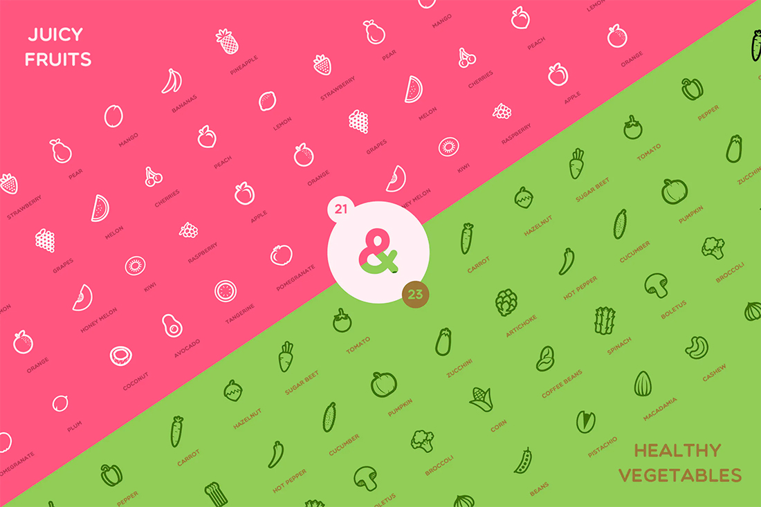 fruit-icon Icon Design in 2020: The Key Trends design tips 