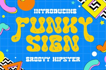 Funky Sign Font