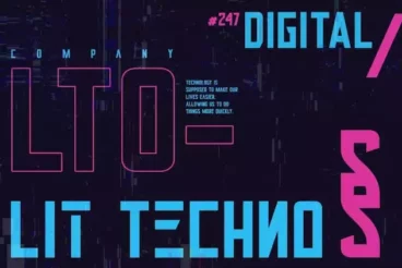 Second alternate image for Future Technos Cyberpunk Font Family