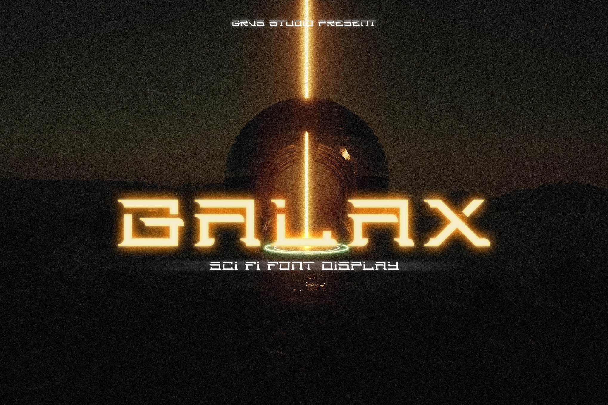 Galax - Sci Fi Alien Font