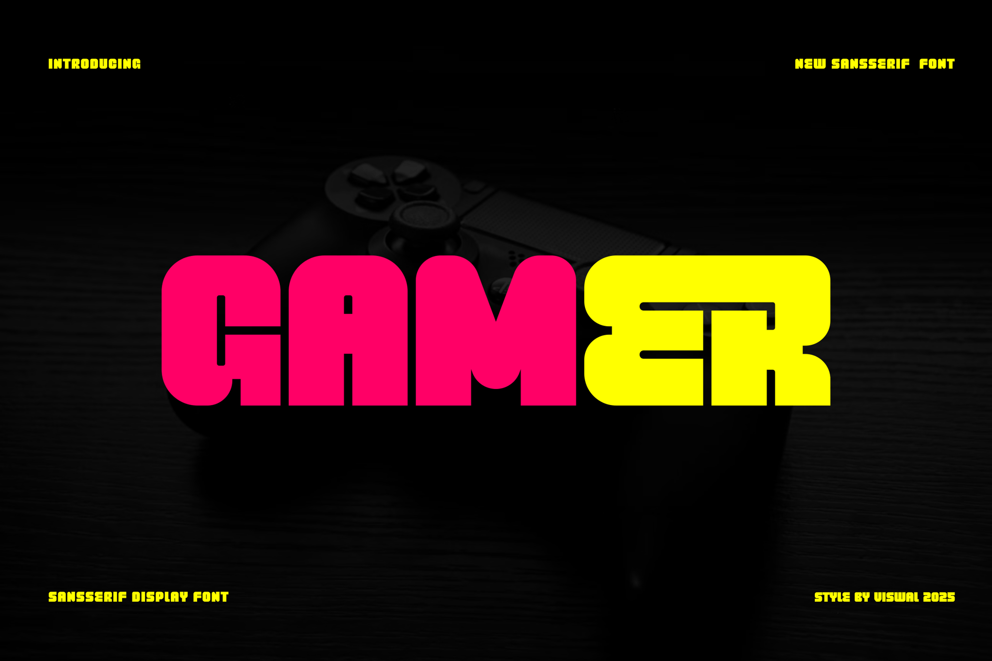 Gamer - Game & Sport Font