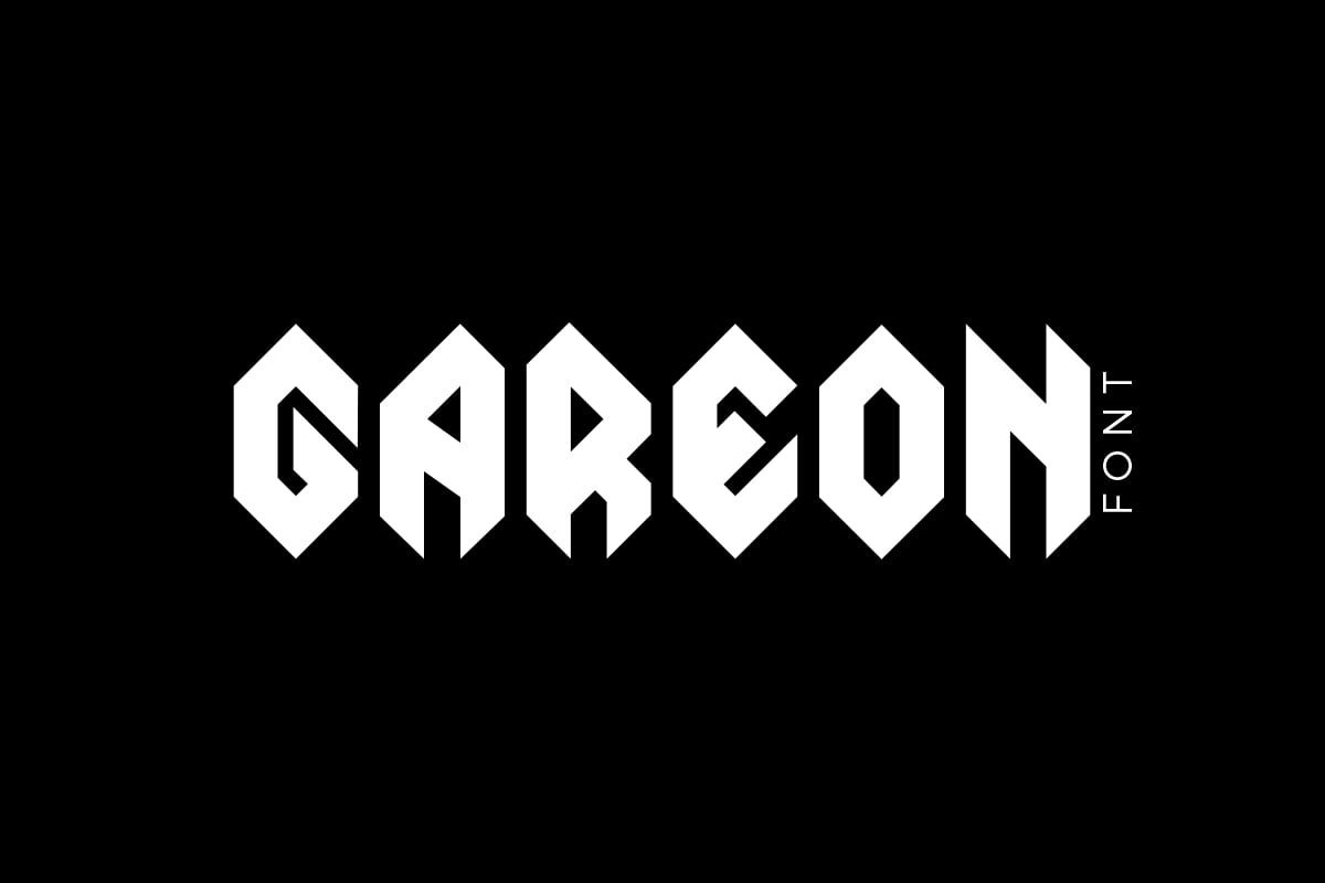 Gareon - Celtic Style Font